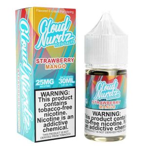 Cloud Nurdz TFN Salts Strawberry Mango Iced