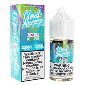 Cloud Nurdz TFN Grape Apple Salts Iced