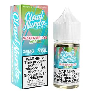 Cloud Nurdz TFN Watermelon Apple Salts Iced