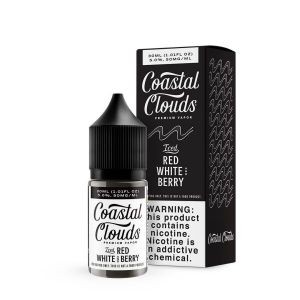 Coastal Clouds Salts Red White and Berry Ice