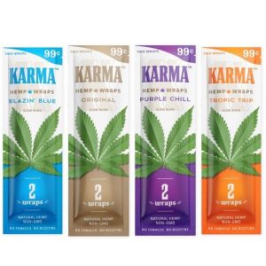 KARMA Hemp Wraps - 2 Pack