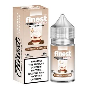 The Finest Salts Tiramisu Custard