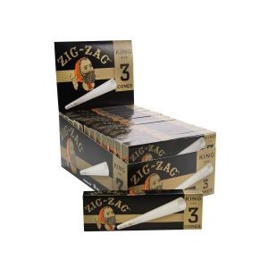 Zig Zag Paper Cones