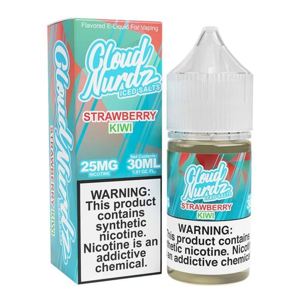 Cloud Nurdz TFN Salts Strawberry Kiwi Iced