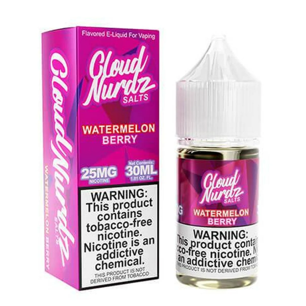 Cloud Nurdz TFN Salts Watermelon Berry