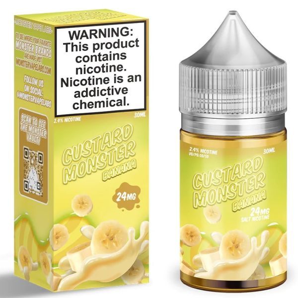 Custard Monster Synthetic Salts Banana