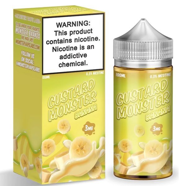 Custard Monster Synthetic Banana