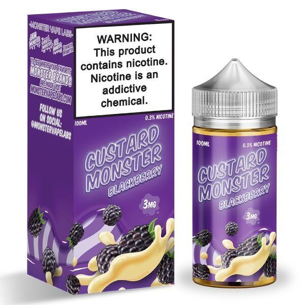 Custard Monster Synthetic Blackberry