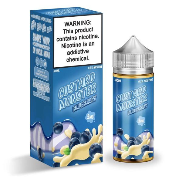 Custard Monster Synthetic Blueberry