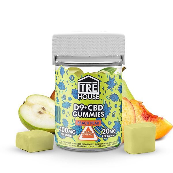 Tre House Delta 9 THC - CBD Gummies - 20 Count