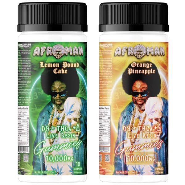 Afroman Live Resin Edibles - 10000mg