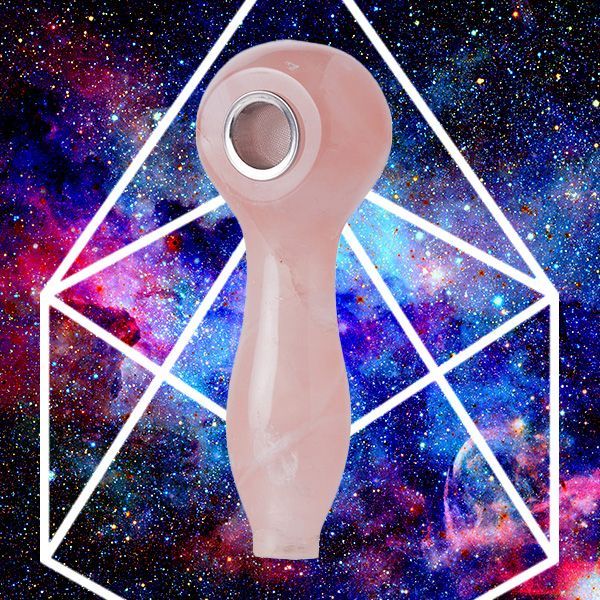Astral Project Gemstone Hand Pipe
