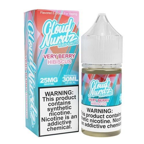 Cloud Nurdz TFN Salts Very Berry Hibiscus Iced