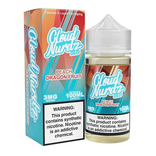 Cloud Nurdz TFN Peach Dragon Fruit Iced