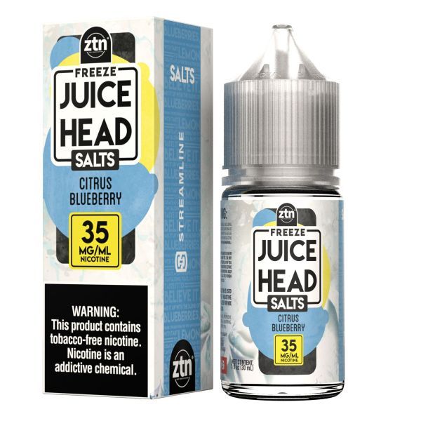 Juice Head Citrus Blueberry Freeze Nic Salts