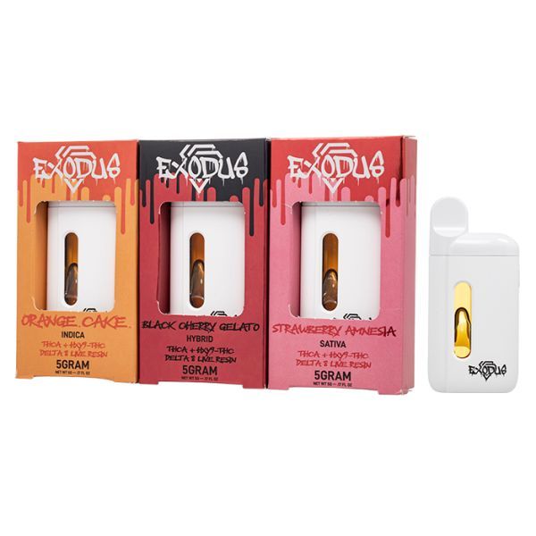 Exodus THCA + HXY9-THC + D8 Live Resin Disposable