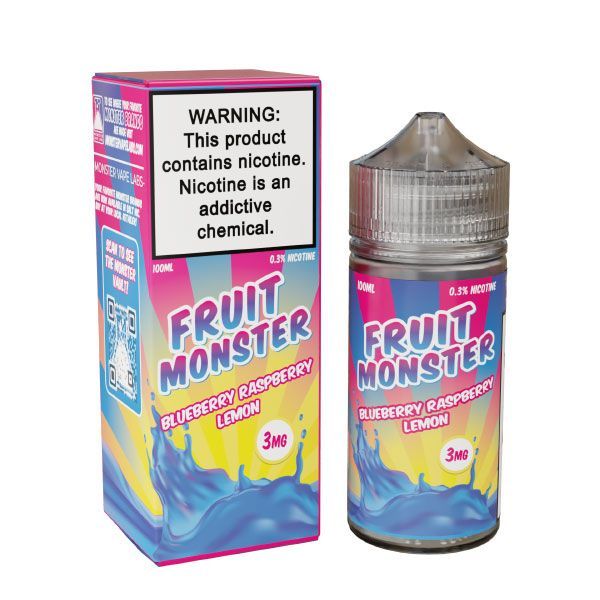 Fruit Monster Synthetic Blueberry Raspberry Lemon