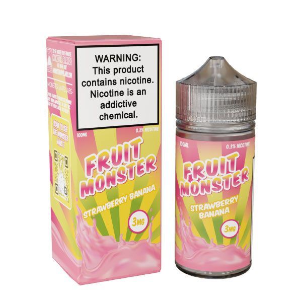 Fruit Monster Synthetic Strawberry Banana