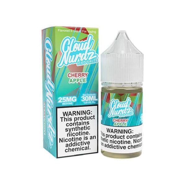 Cloud Nurdz TFN Salts Cherry Apple Iced