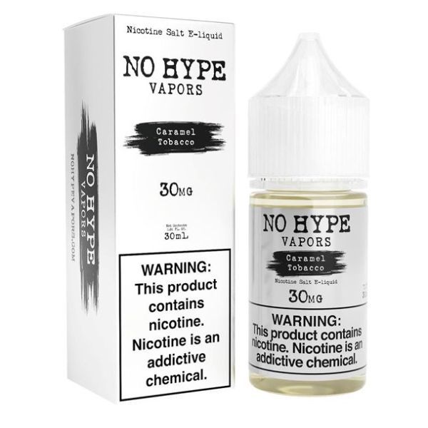 No Hype Salts Caramel Tobacco