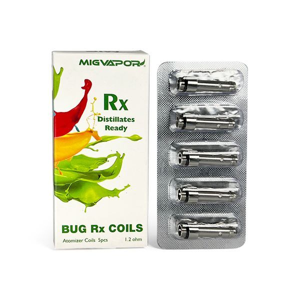 Mig Vapor Bug RX Replacement Coils - 5 Pack