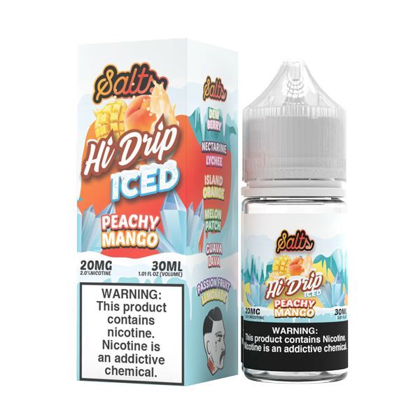 Hi-Drip Salts Iced Peachy Mango