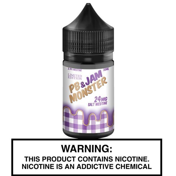 Jam Monster Synthetic Salts PB & Grape
