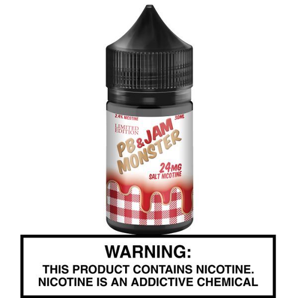 Jam Monster Synthetic Salts PB & Strawberry