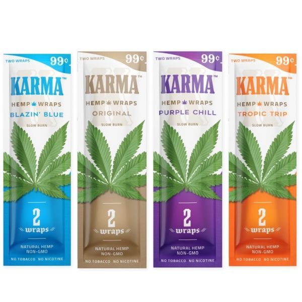 KARMA Hemp Wraps - 2 Pack
