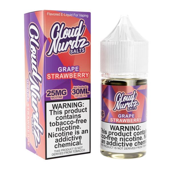 Cloud Nurdz TFN Salts Grape Strawberry
