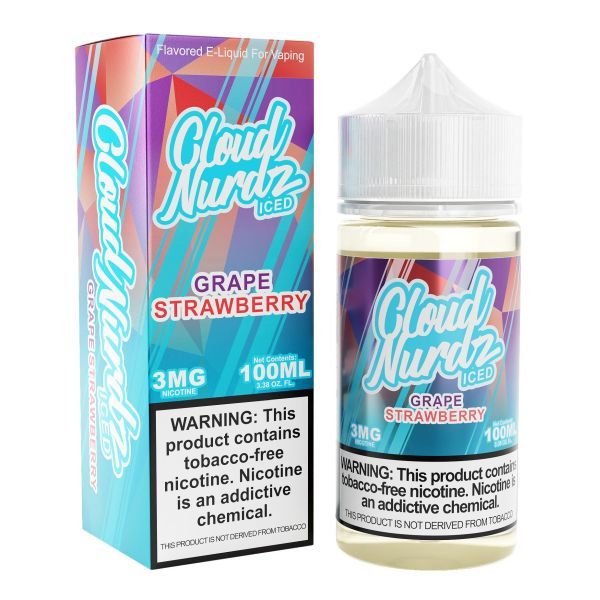 Cloud Nurdz TFN Grape Strawberry Iced