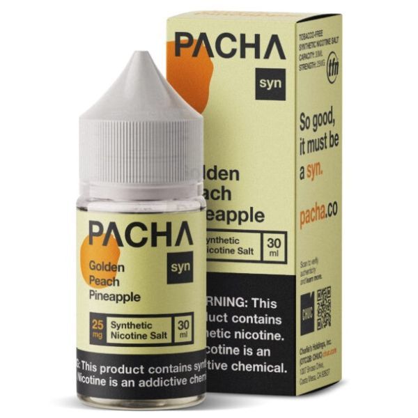 Pacha SYN Salts Golden Peach Pineapple