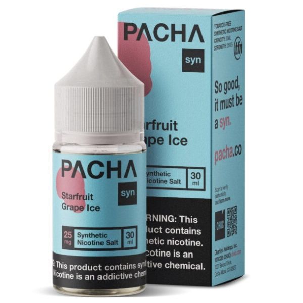 Pacha SYN Salts Starfruit Grape Ice