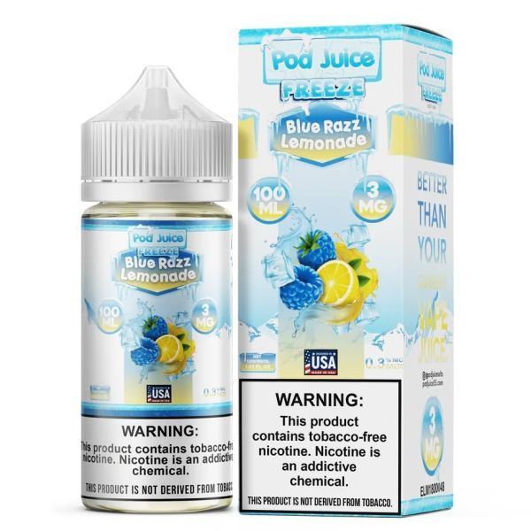 Pod Juice Freeze Blue Razz Lemonade