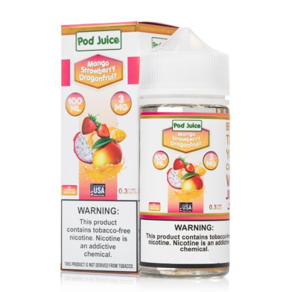 Pod Juice Mango Strawberry Dragonfruit