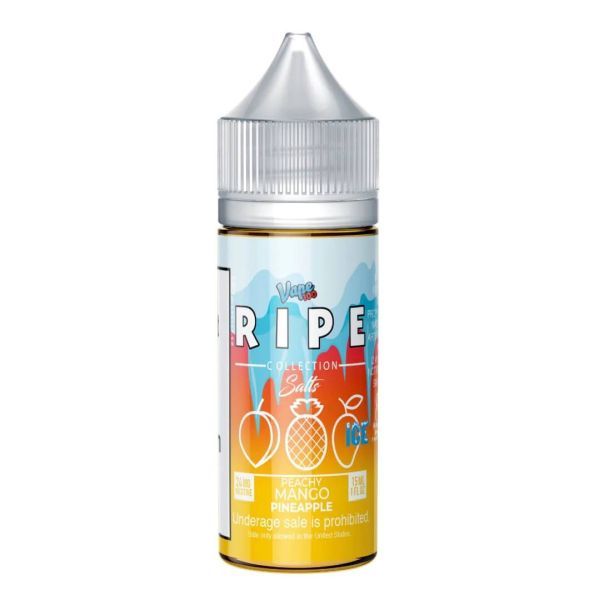 Ripe Collection Salts On Ice Peachy Mango Pineapple