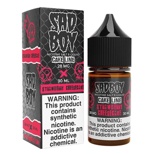 Sad Boy NTN Salts Strawberry Cheesecake
