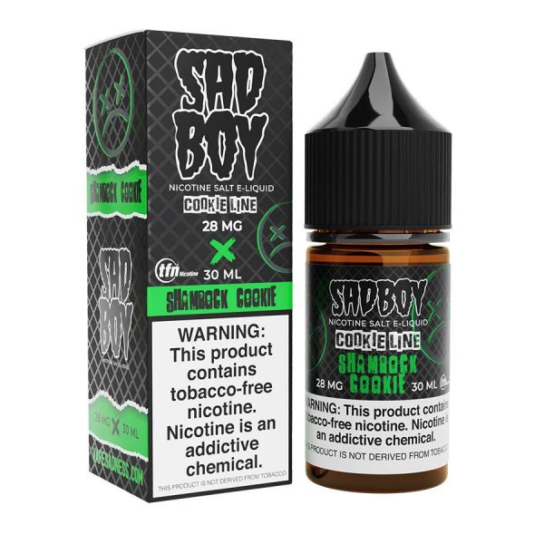 Sad Boy TFN Salts Shamrock Cookie