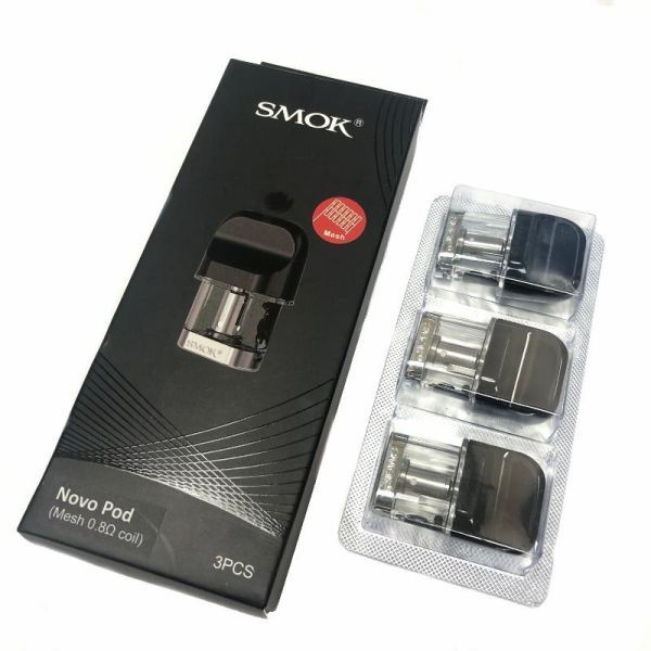 Smok Novo Replacement Pod with Mesh Coil - 3 Pack