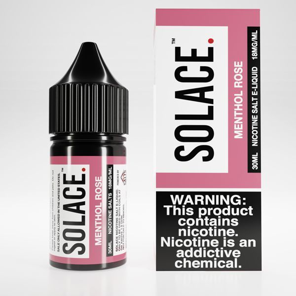 Solace Salts Menthol Rose