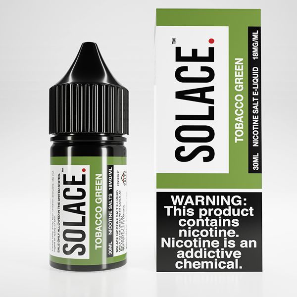 Solace Salts Tobacco Green