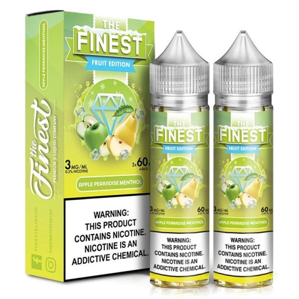 The Finest Apple Pearadise Menthol - 2 Pack