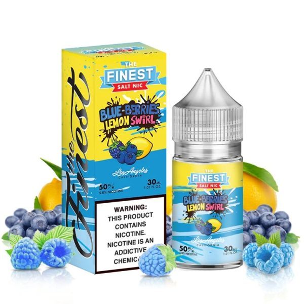 The Finest Salts Blue-Berries Lemon Swirl
