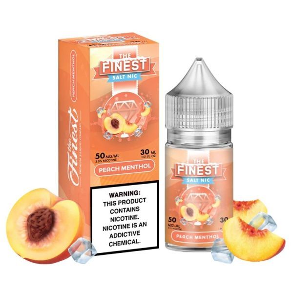 The Finest Salts Peach Menthol