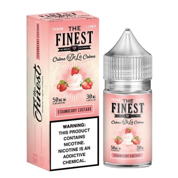 The Finest Salts Strawberry Custard