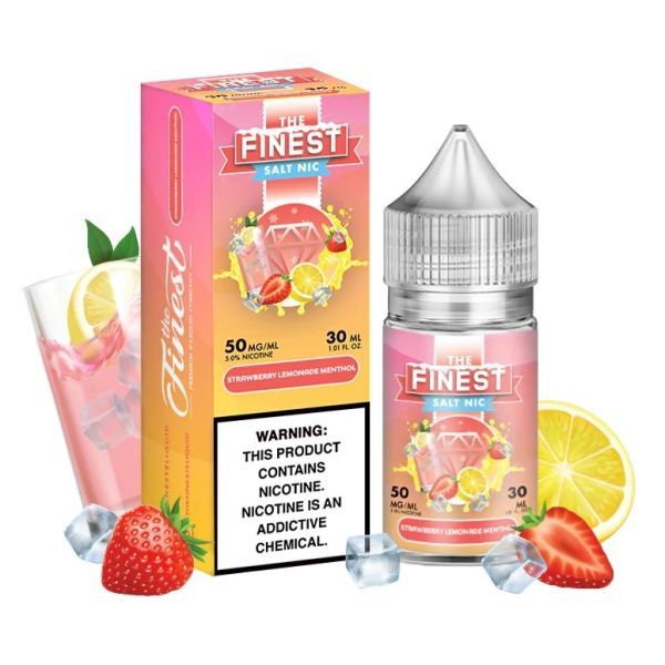 The Finest Salts Strawberry Lemonade Menthol