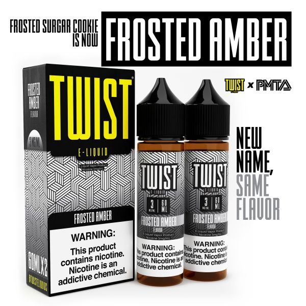 Twist Frosted Amber - 2 Pack
