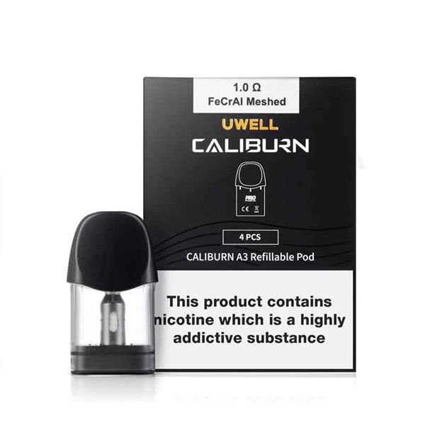 Uwell Caliburn A3 Replacement Pod - 4 Pack