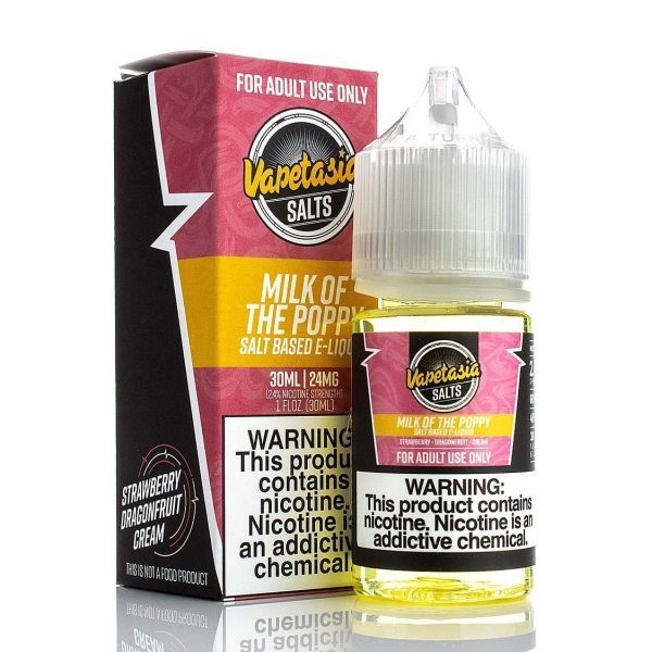 Vapetasia Salts Milk Of The Poppy
