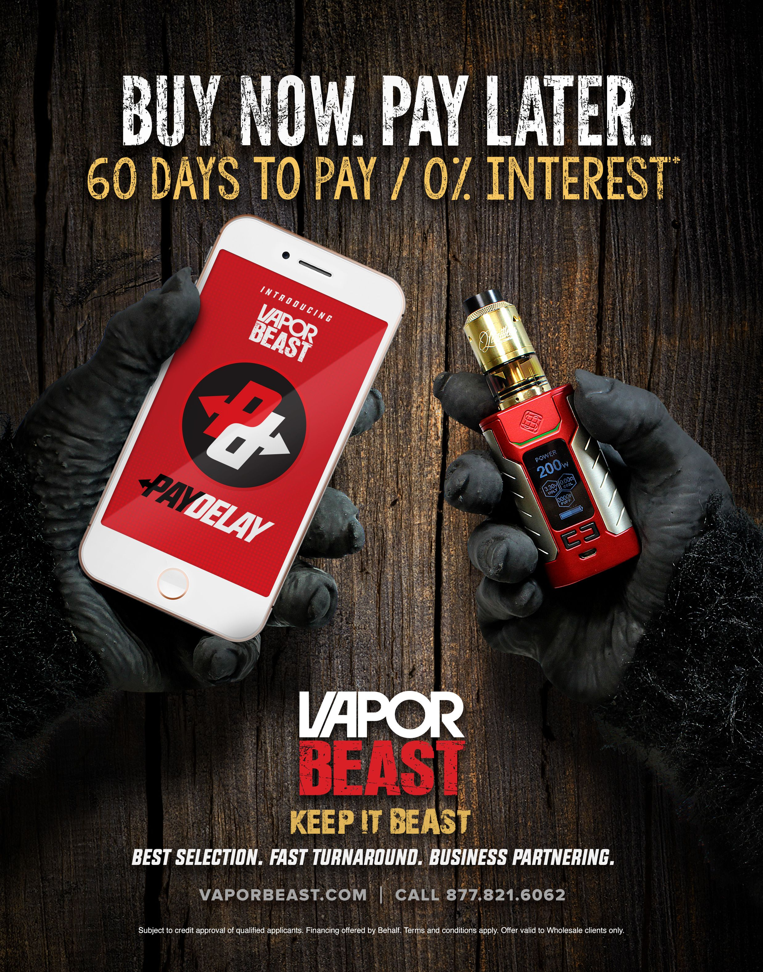 Buy Now, Pay Later! - VaporBeast Blog